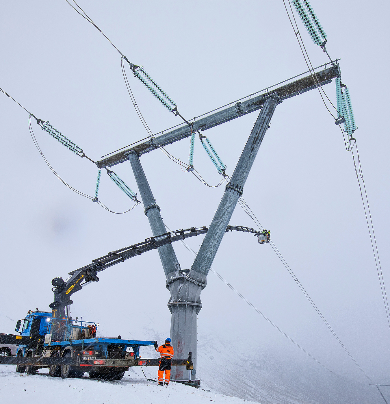 Dynamic Line Rating Wind Sensor Laki Power Cold Weather Monitoring
